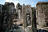 Angkor Thom - Bayon temple, east gopura of the third enclosure 